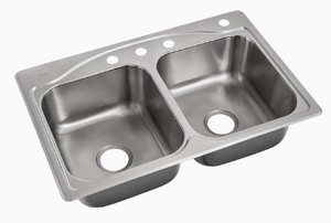 lot 41 image: New KOHLER Cadence Stainless Steel Sink