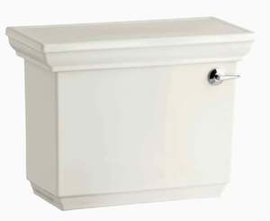 lot 71 image: New KOHLER Memoirs Biscuit 1.28-GPF Single-Flush High-Efficiency Toilet Tank