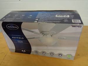 lot 56 image: New Harbor Breeze Mayfield 44 inch Ceiling Fan
