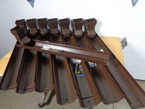 lot 61 image: 8 New Adjust-a-Spout Adjustable Downspout Drains