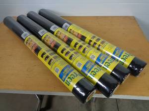lot 103 image: 4 New Rolls of Landscape Fabric