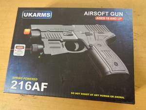 lot 117 image: New Airsoft Pistol
