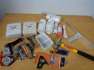 lot 130 image: New Tools and Shop Supplies