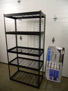 lot 40 image: New 5 Tier Commercial Shelf Unit
