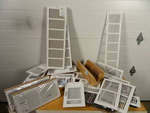 lot 53 image: Large Lot of Vent Covers and Grates