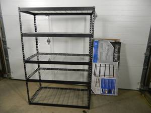 lot 5 image: Premier 5 Tier Heavy Duty Shelf