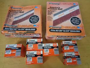 lot 137 image: Paslode Framing Nails and Finish Nails