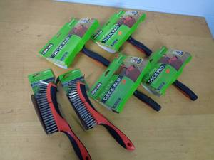 lot 152 image: New Deck Staining Pads, Wire Brushes