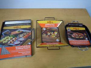 lot 156 image: 3 New BBQ Cooking Accessories