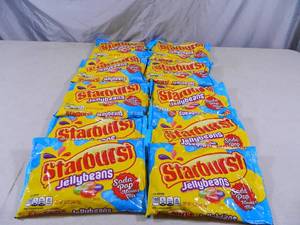 lot 183 image: 10 New Bags of Soda Pop Flavored Starburst Jellybeans