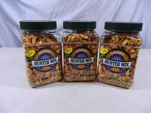 lot 201 image: 3 New Containers of Gourmet Hunters Mix