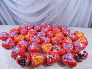 lot 216 image: Huge Assortment of Plastic Hearts Filled with Candy