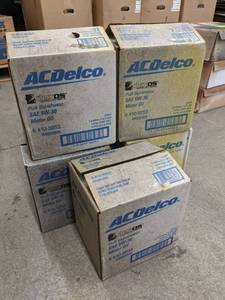 lot 17 image: Lot of (5) Cases of AC Delco Full Synthetic Motor Oil SAE 5W-30 1-qt. Bottles