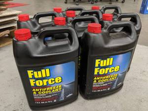 lot 21 image: Lot of (8) Bottles of Peak Full Force Universal Antifreeze & Coolant 1-Gallon