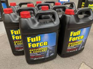 lot 22 image: Lot of (8) Bottles of Peak Full Force Universal Antifreeze & Coolant 1-Gallon