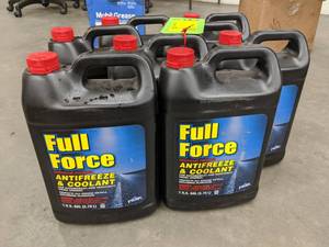 lot 23 image: Lot of (8) Bottles of Peak Full Force Universal Antifreeze & Coolant 1-Gallon
