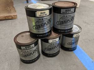 lot 29 image: Lot of (5) Cans of Lubriplate Aero, DS-ES 14-oz.