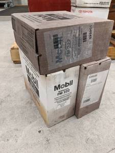 lot 43 image: Lot of (3) Cases of Mobil Mobilgrease FM 222 14.1-oz. Cartridges