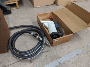 lot 57 image: Lot of (1) LiquiDynamics Power Washer with Flextral PE60-075 34in. Tru-Blue Def Hose