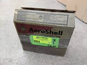 lot 63 image: Lot of (1) Case of Shell Aeroshell Grease 7 14.1-oz. Cartridges