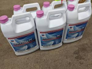 lot 73 image: Lot of (6) Bottles of Chevron Heavy Duty PF Premixed 5050 AntifreezeCoolant 1-Gallon