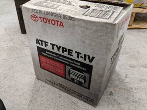 lot 87 image: Lot of (1) Case of Toyota ATF Type T-IV 1-qt. Bottles