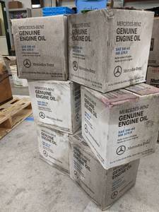 lot 88 image: Lot of (6) Cases of Mercedes-Benz Genuine Motor Oil SAE 5W-40 1-qt. Bottles