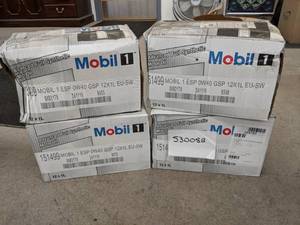 lot 116 image: Lot of (4) Cases of Mobil Advanced Full Synthetic Motor Oil SAE 0W-40 1-qt. Bottles