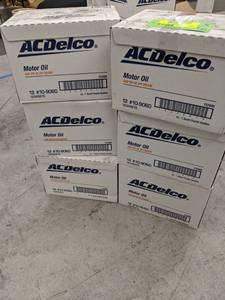 lot 120 image: Lot of (6) Cases of AC Delco Motor Oil SAE 5W-30 1-qt. Bottles