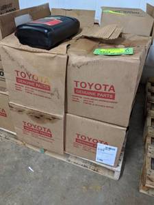 lot 136 image: Lot of (11) Cases of Toyota Long-Life Antifreeze Coolant Red 1-Gallon Bottles