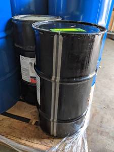 lot 15 image: Lot of (2) Kegs of Mack Bulldog GO-J SAE 80W-90 Gear Oil 120-lbs.