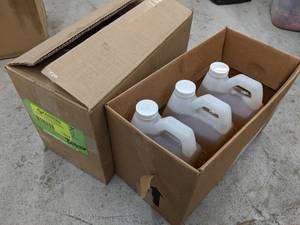 lot 1027 image: Lot of (9) Bottles of Terraclean Synthetic Gear Oil 75W-140 64-oz.