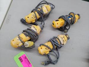 lot 45 image: Lot of (4) DeWalt Cut-Out Tool DW660