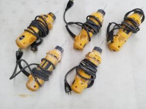 lot 48 image: Lot of (5) DeWalt Cut-Out Tool DW660