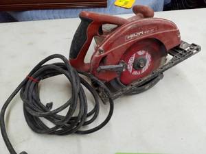 lot 102 image: Hilti Circular Saw WSC 167