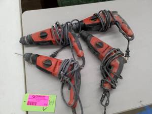 lot 115 image: Lot of (4) Hilti Rotary Hammer Drill TE2-S