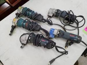 lot 119 image: Lot of (5) Bosch Right Angle Nibbler