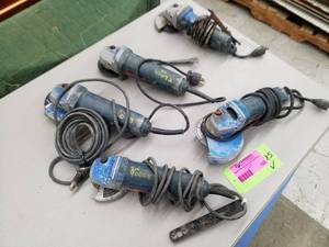 lot 122 image: Lot of (5) Bosch Angle Grinder