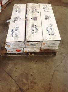 lot 20 image: Lot of 6 Blue Ridge Hardwood Flooring Red Oak Natural 34 in. Thick x 3 in. Wide x Random Length Solid Hardwood Flooring (18 sq. ft.  case)