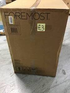 lot 43 image: FOREMOST Ashburn Vanity Cabinet 36x21.5x34, Model ASGA3621 not used