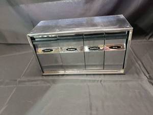 lot 11 image: Flour Sugar Coffee Tea Containers