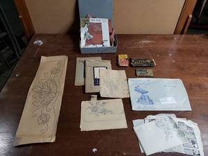 lot 15 image: Vintage Craft and Patterns
