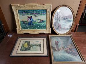 lot 18 image: Lot of 4 Pictures