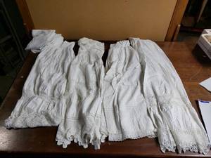lot 29 image: Vintage White Slips  Night gowns