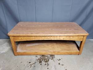lot 70 image: Coffee Table on Wheels