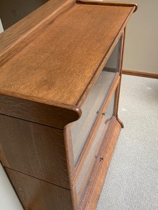 Barrister Bookcase with Two Sections