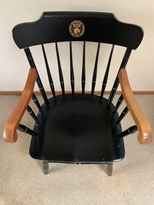 Vintage George Washington University Armchair