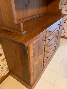 Dispay Cabinet with Ample Storage by Conant Ball Furniture Makers