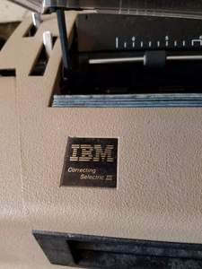 IBM Selective III Typewriter