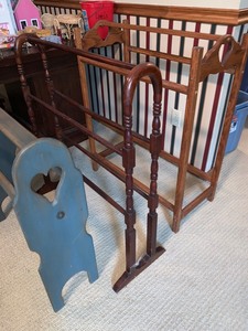 Lot of Three Quilt Racks